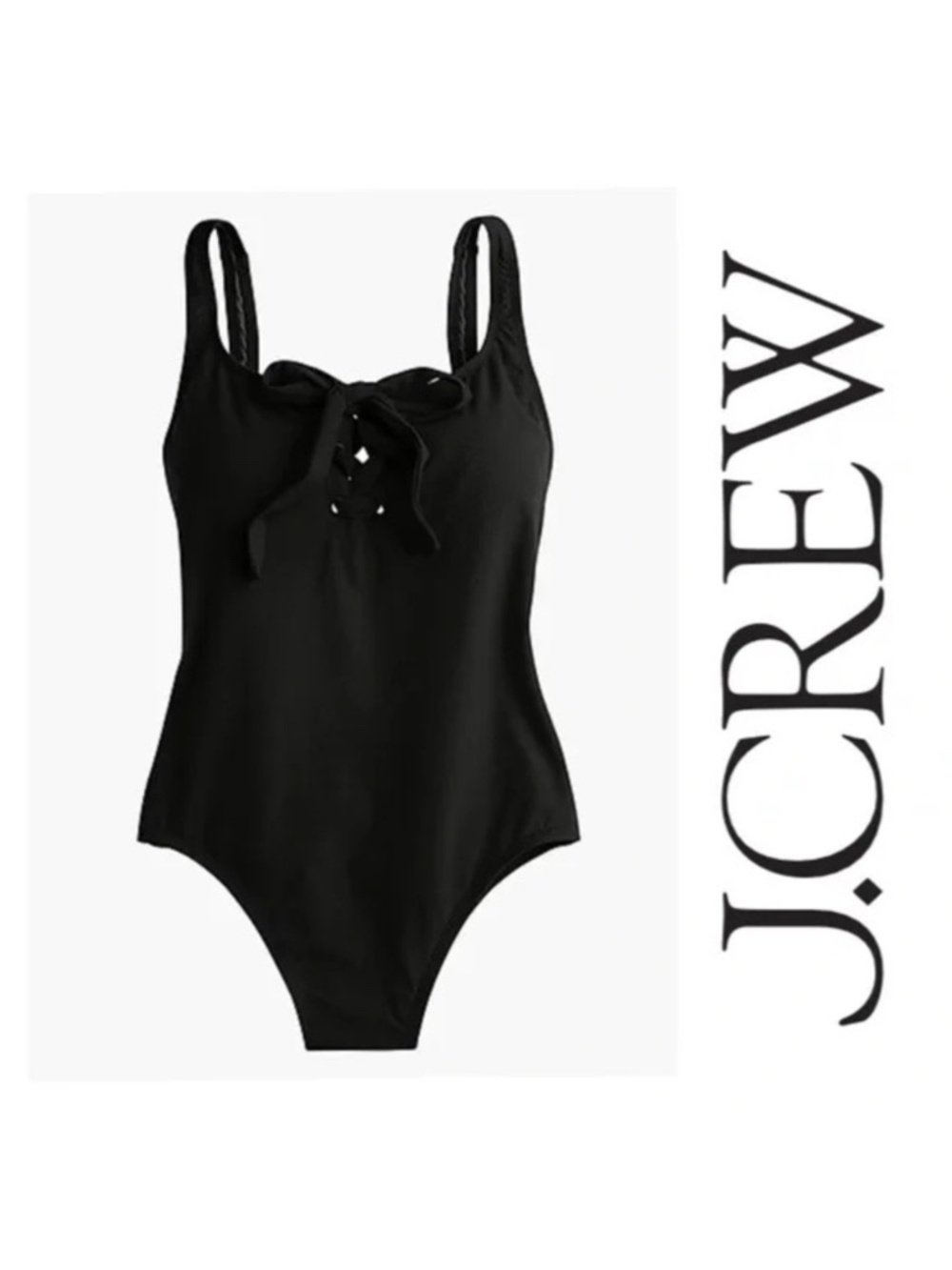 J. Crew Pique one piece swimsuit size 6